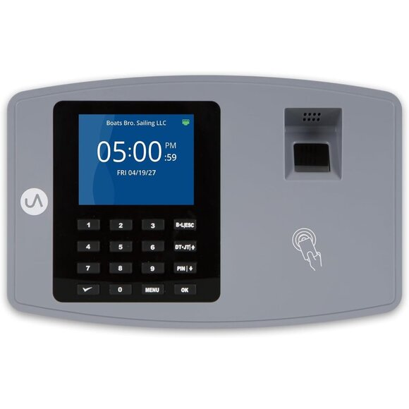 BN6000 Biometric Time Clock System for Small Business Cloud-Based Timecards - Picture 1 of 10